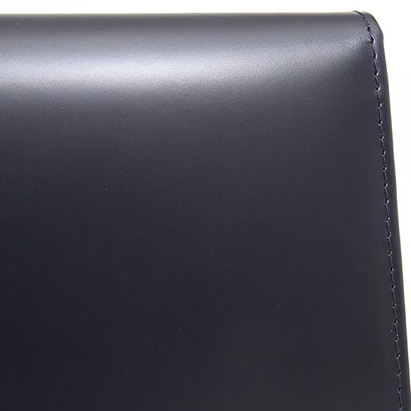 エッティンガー ETTINGER 財布 長財布 ネイビー ブライドルレザー LONG WALLET WITH ZIPPED POCKET メンズ BH953AEJR NAVY BRIDLE HIDE COLLECTIONの画像