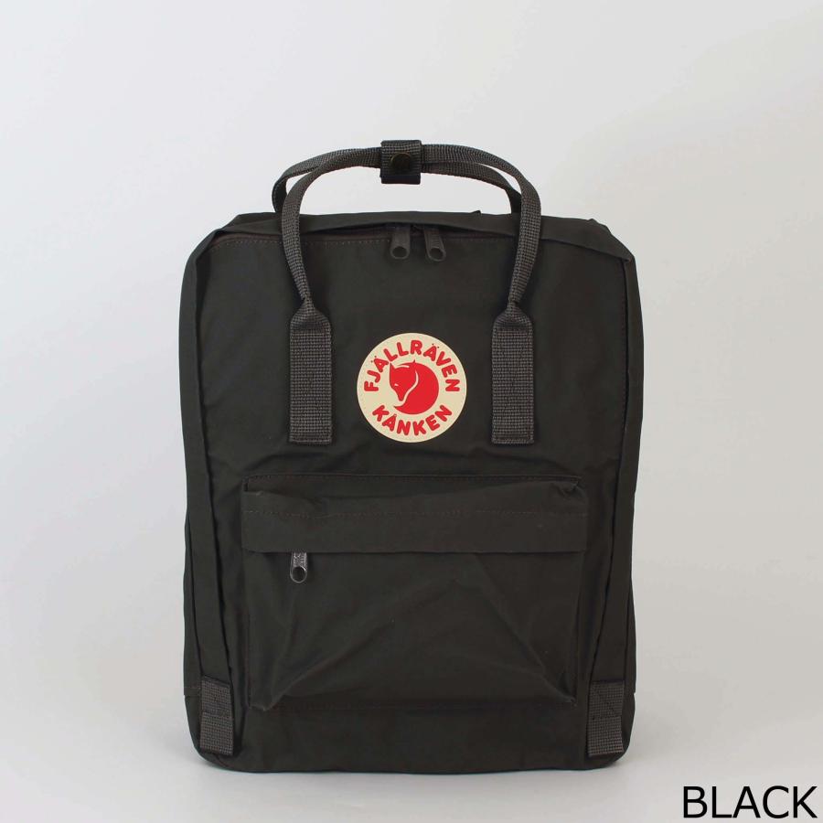 美品！カンケンリュックサック バッグ フェールラーベン 16L ブラック 本革 Fjallraven Kanken フェールラーベン FJALLRAVEN バッグ バックパック