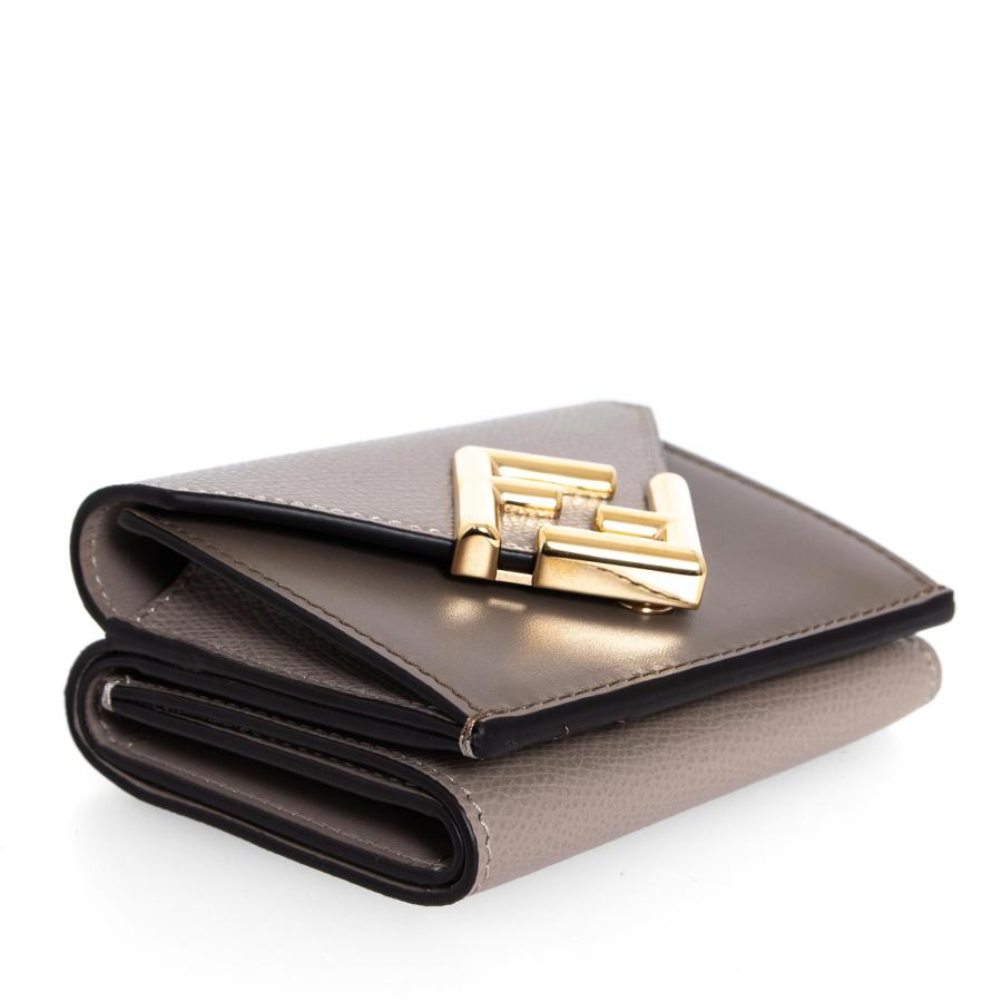 フェンディ FENDI 財布 レディース 三つ折り財布 FF DIAMONDS TWO-TONE WALLET FFダイヤモンドツートンレザー 財布 8M0480 ALWA｜chgardens｜05