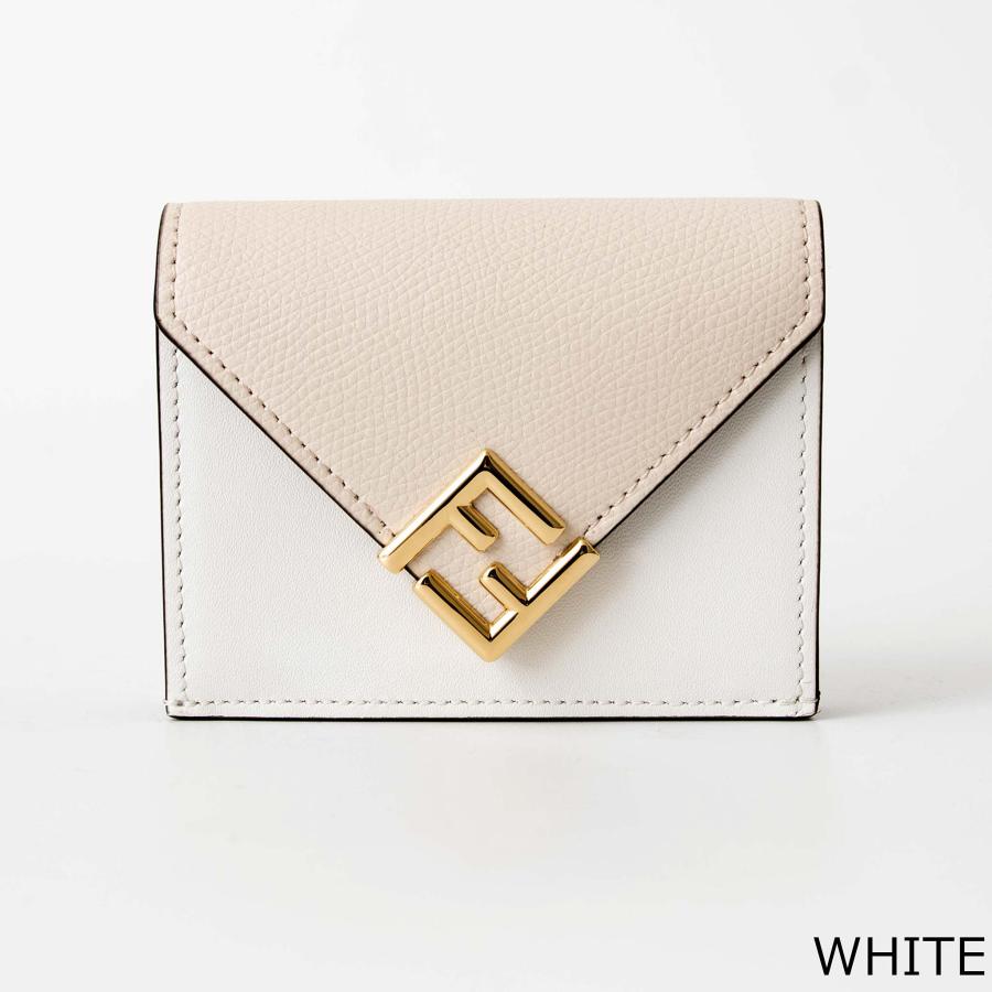 FENDI フェンディ FFダイヤモンド財布 三つ折り財布 コンパクトウォレット FENDI（フェンディ） 三つ折り財布 8M0480 ALV4 レディース FF