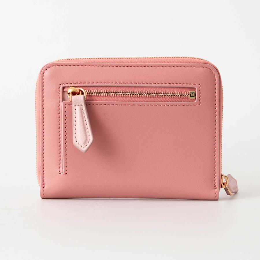 FENDI フェンディ 財布 ラウンドファスナー二つ折り財布 FF