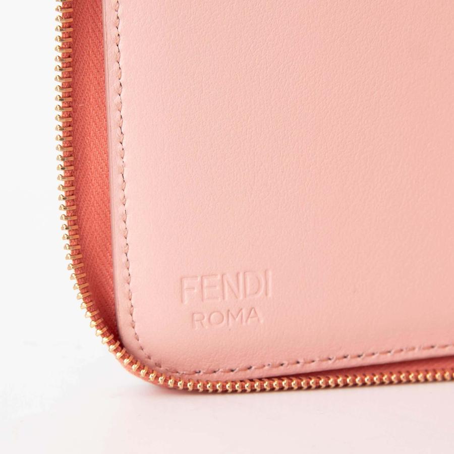 フェンディ FENDI 財布 ラウンドファスナー二つ折り財布 FF DIAMONDS ZIP AROUND WALLET FFダイヤモンド ジップアラウンド財布 レディース 8M0508 ALV4の画像