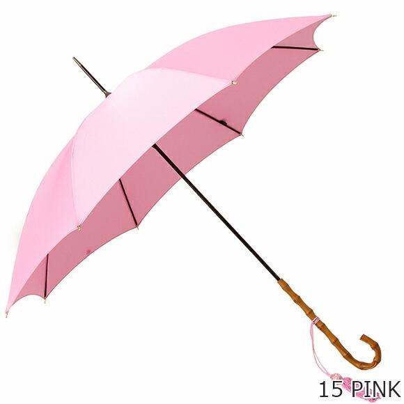 ★美品★フォックスアンブレラズ 長傘 ピンク ブラック系 FOX UMBRELLAS フォックスアンブレラズ 傘 レディース 長傘