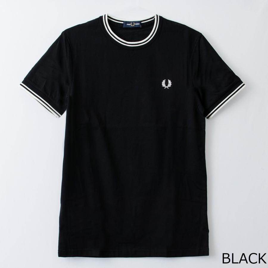 FRED PERRY（フレッドペリー） 半袖Tシャツ TWIN TIPPED T-SHIRT メンズ M1588 国内配送 ...