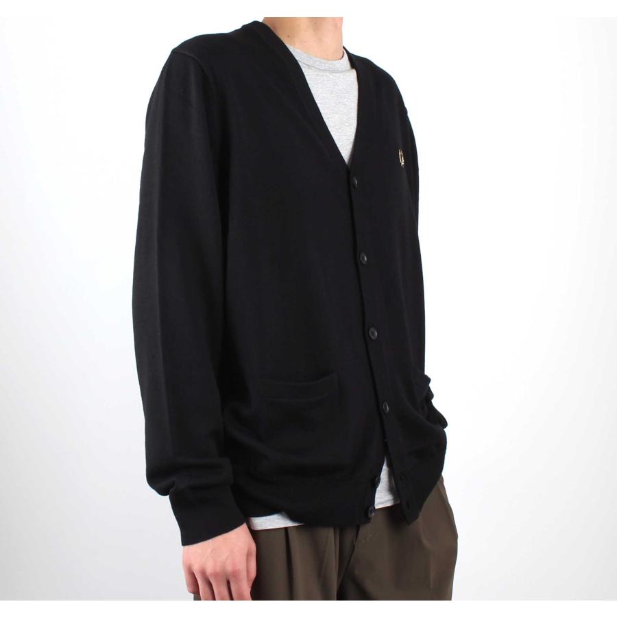 FRED PERRY（フレッドペリー） FRED PERRY Vネック長袖カーディガン