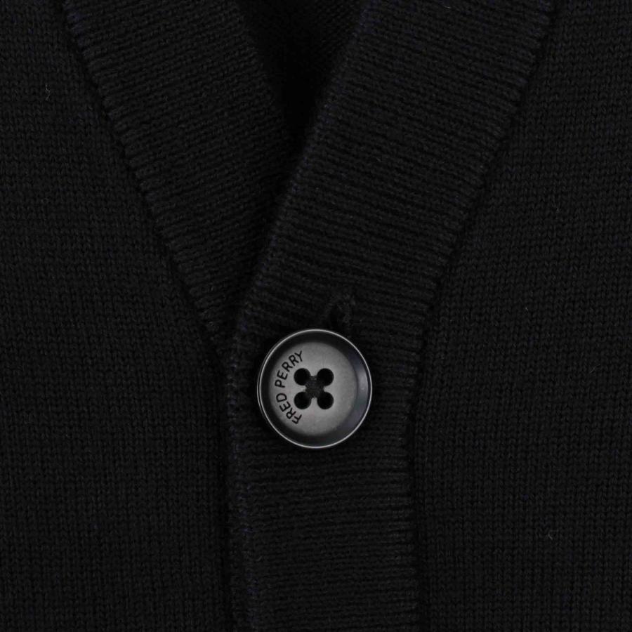 FRED PERRY（フレッドペリー） FRED PERRY Vネック長袖カーディガン