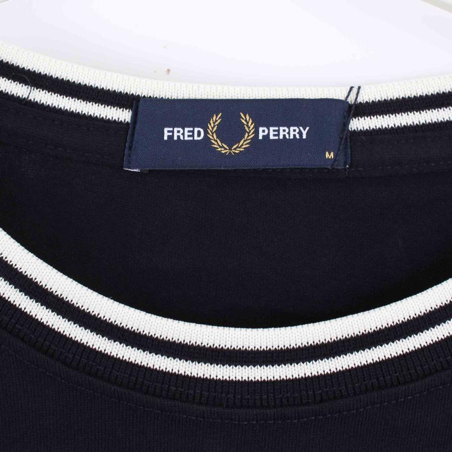 FRED PERRY（フレッドペリー） クルーネック長袖Tシャツ LONG SLEEVE