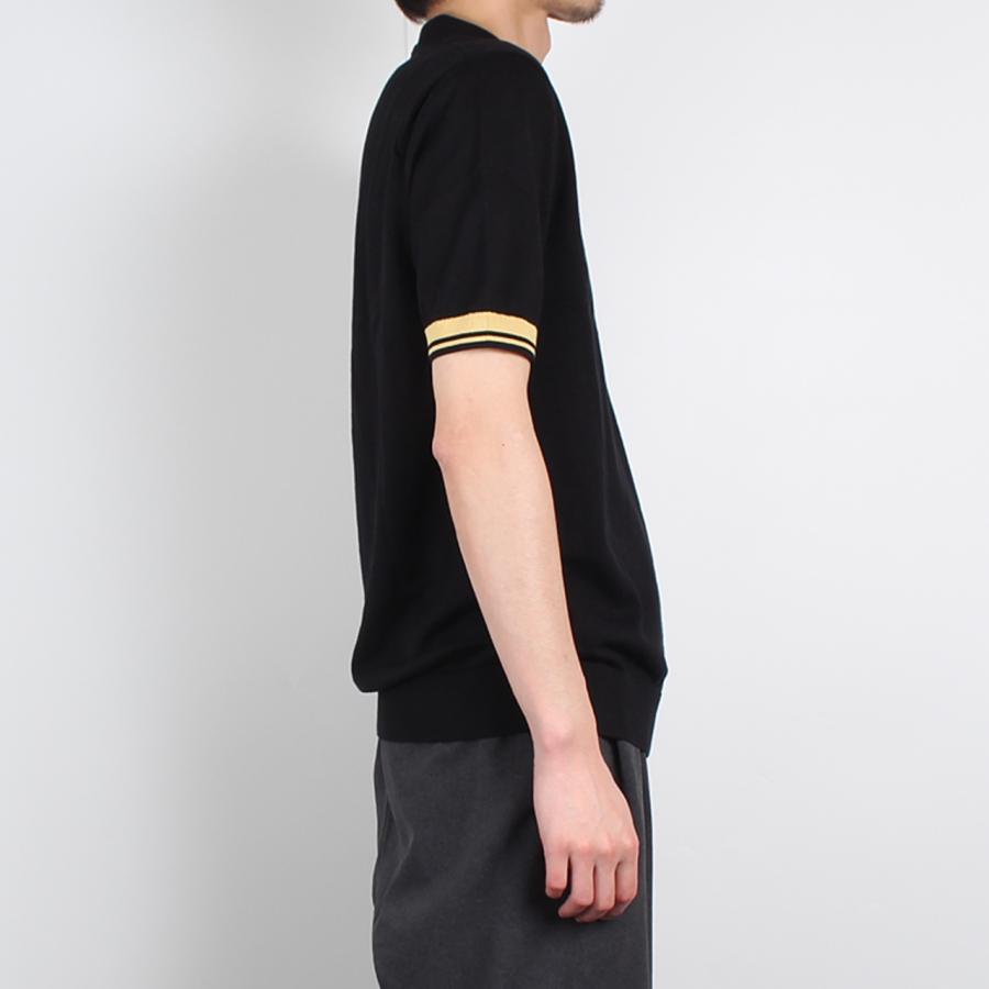 FRED PERRY（フレッドペリー） 半袖ポロシャツ CONTRAST CUFF KNITTED