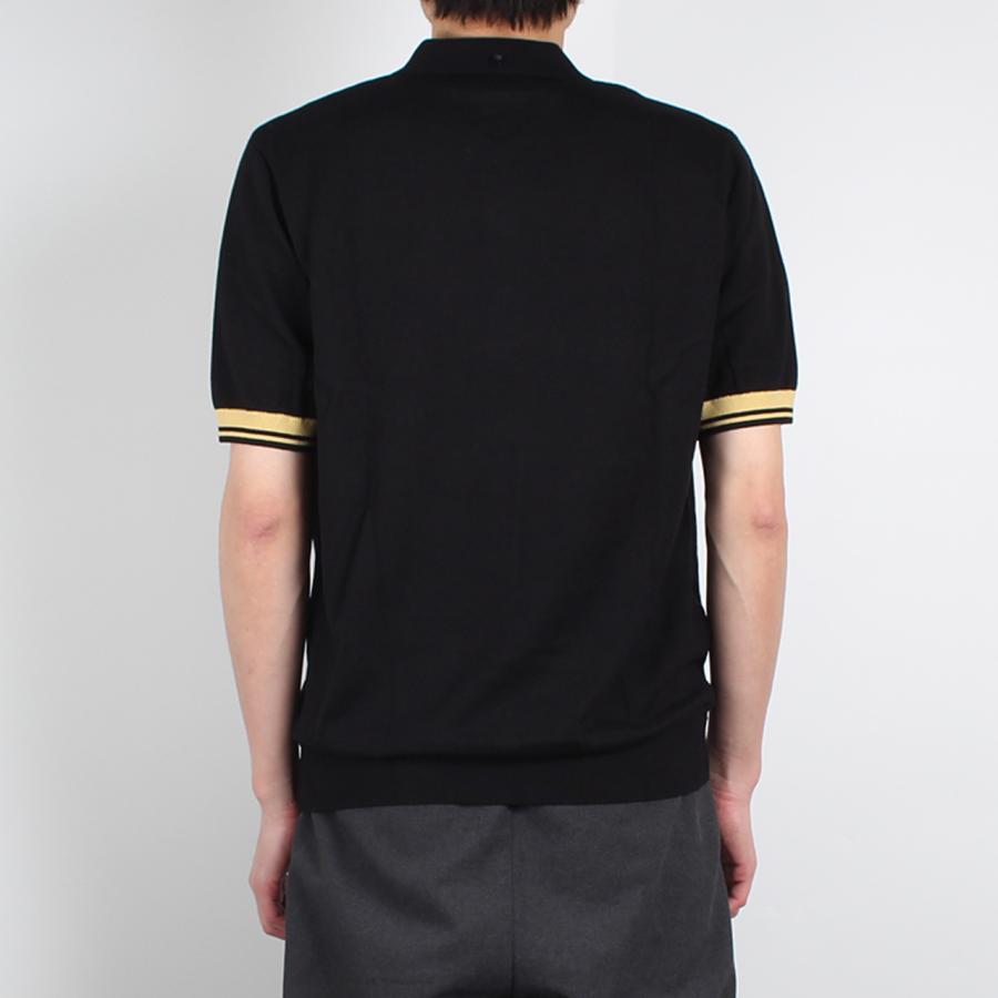 FRED PERRY（フレッドペリー） 半袖ポロシャツ CONTRAST CUFF KNITTED