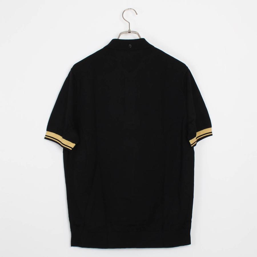FRED PERRY（フレッドペリー） 半袖ポロシャツ CONTRAST CUFF KNITTED