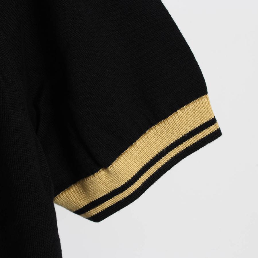 FRED PERRY（フレッドペリー） 半袖ポロシャツ CONTRAST CUFF KNITTED