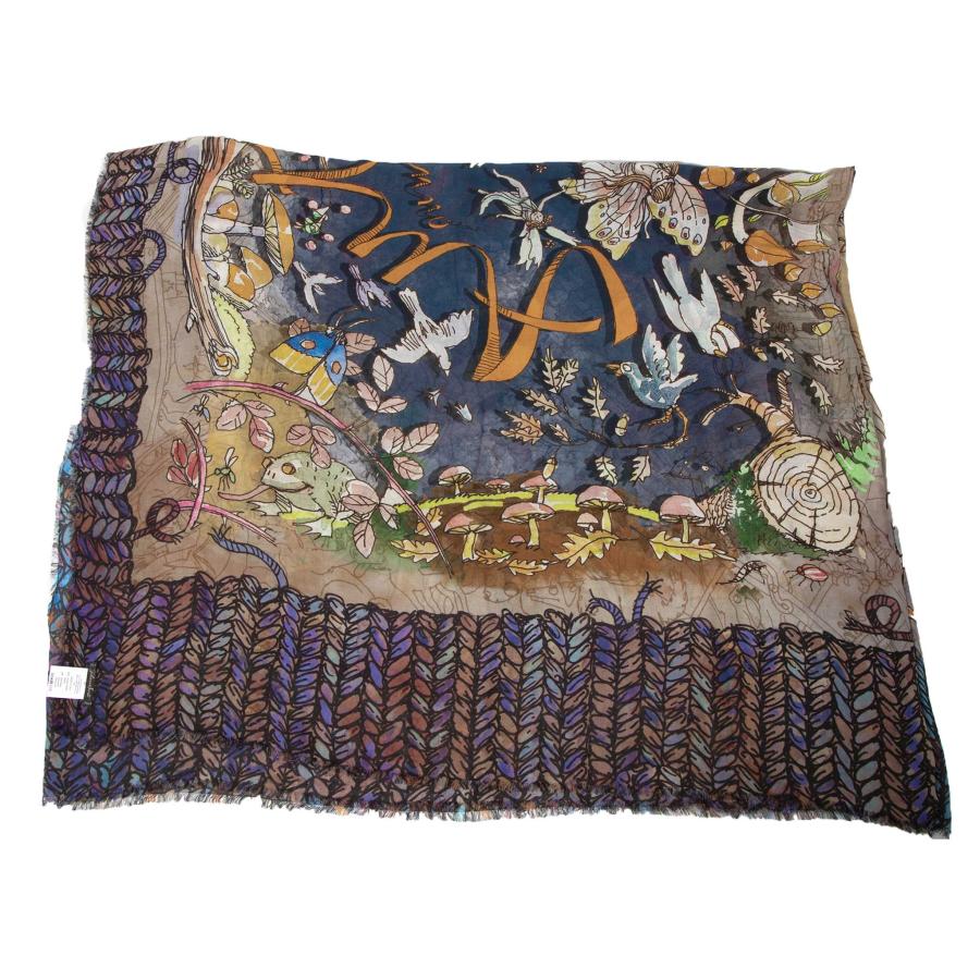 Faliero Sarti（ファリエロサルティ） ストール SEASONS PAOLO FIUMI