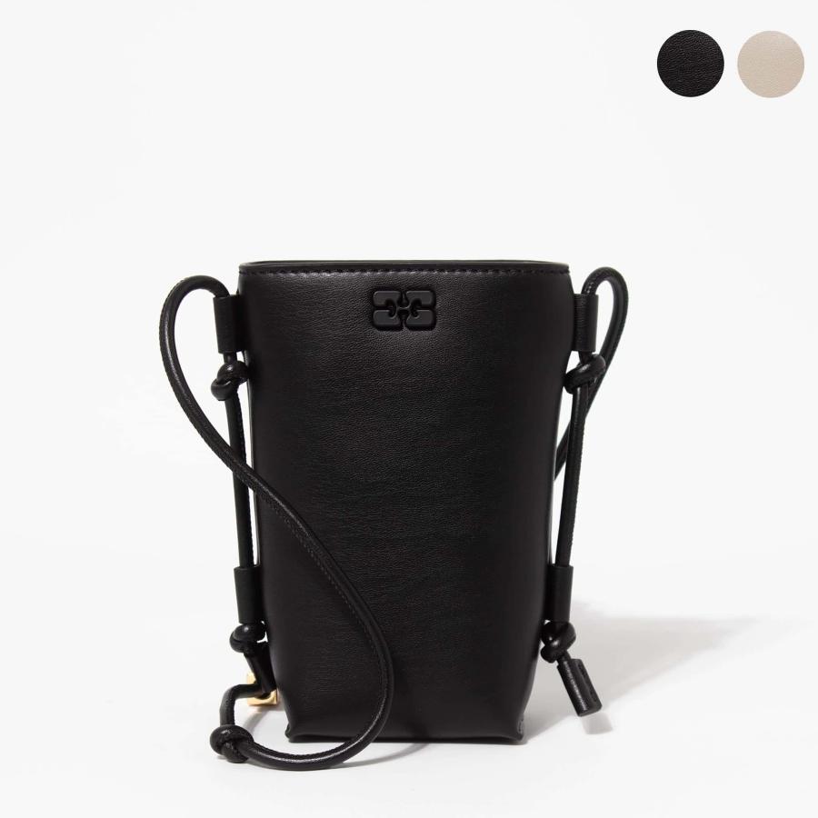 GANNI バックパック ブラック GANNI ガニー バックパック/リュックサック/RECYCLED TECH