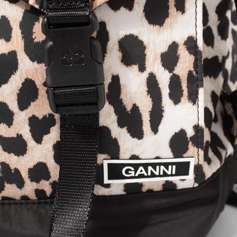 GANNI ガニー バッグ バックパック(リュック) レオパード TECH GANNI ガニー バッグ バックパック(リュック) レオパード TECH