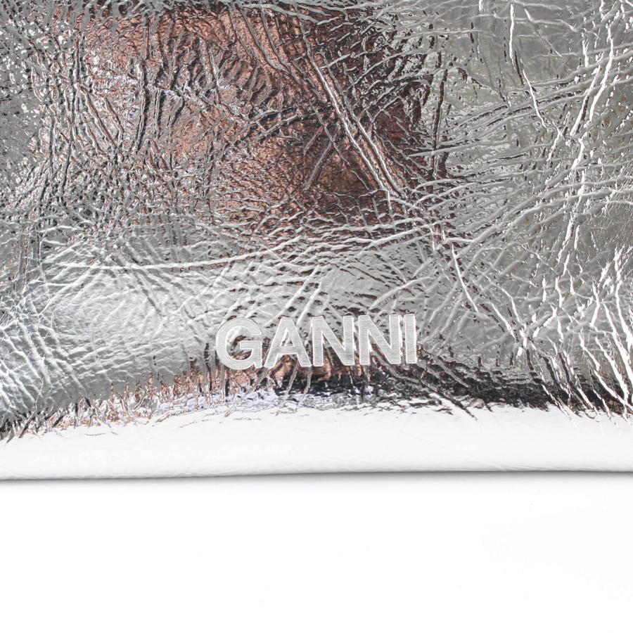 ガニー GANNI バッグ 2WAYハンド/ショルダーバッグ GANNI BOU BAG MINI METALIC レディース A6950 国内配送の画像