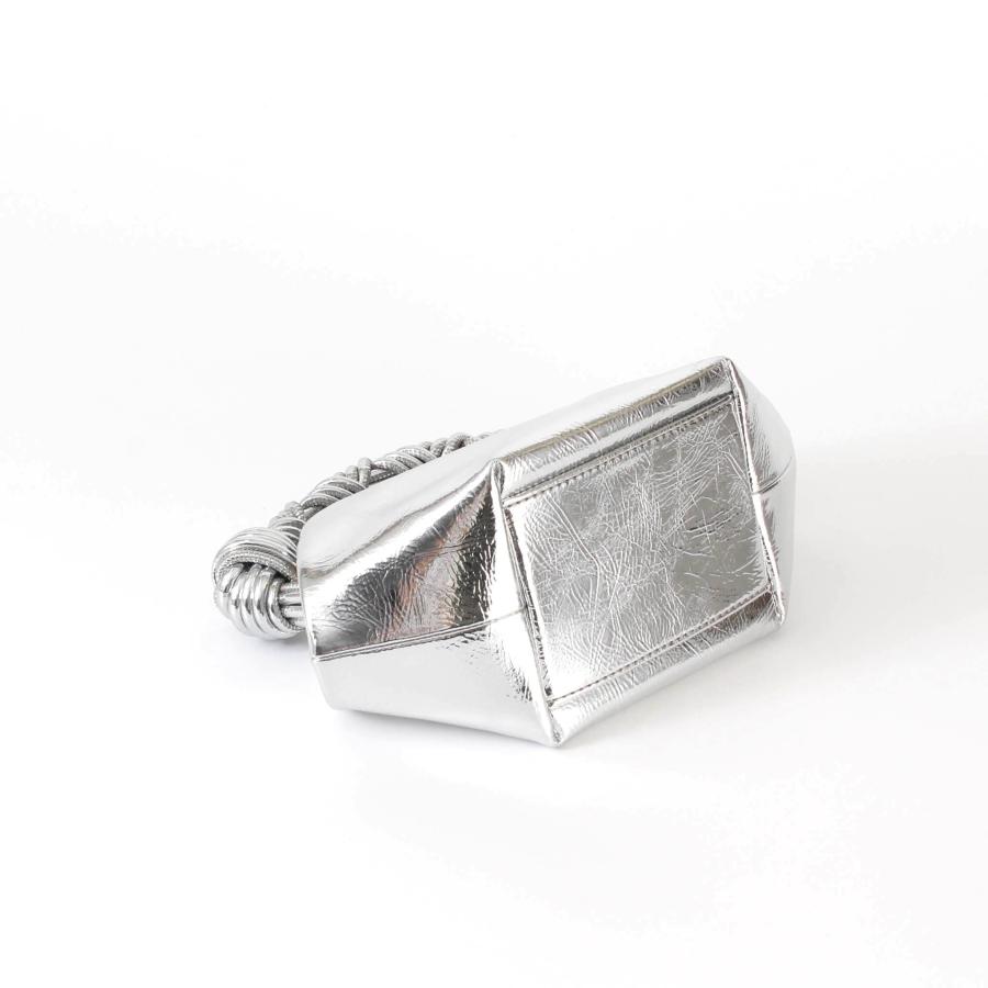 ガニー GANNI バッグ 2WAYハンド/ショルダーバッグ GANNI BOU BAG MINI METALIC レディース A6950 国内配送の画像