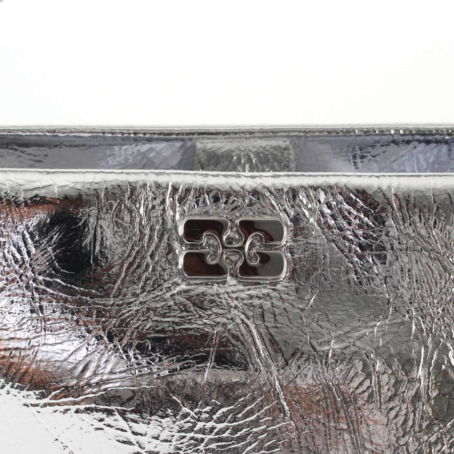 ガニー GANNI バッグ 2WAYハンド/ショルダーバッグ GANNI BOU BAG MINI METALIC レディース A6950 国内配送の画像