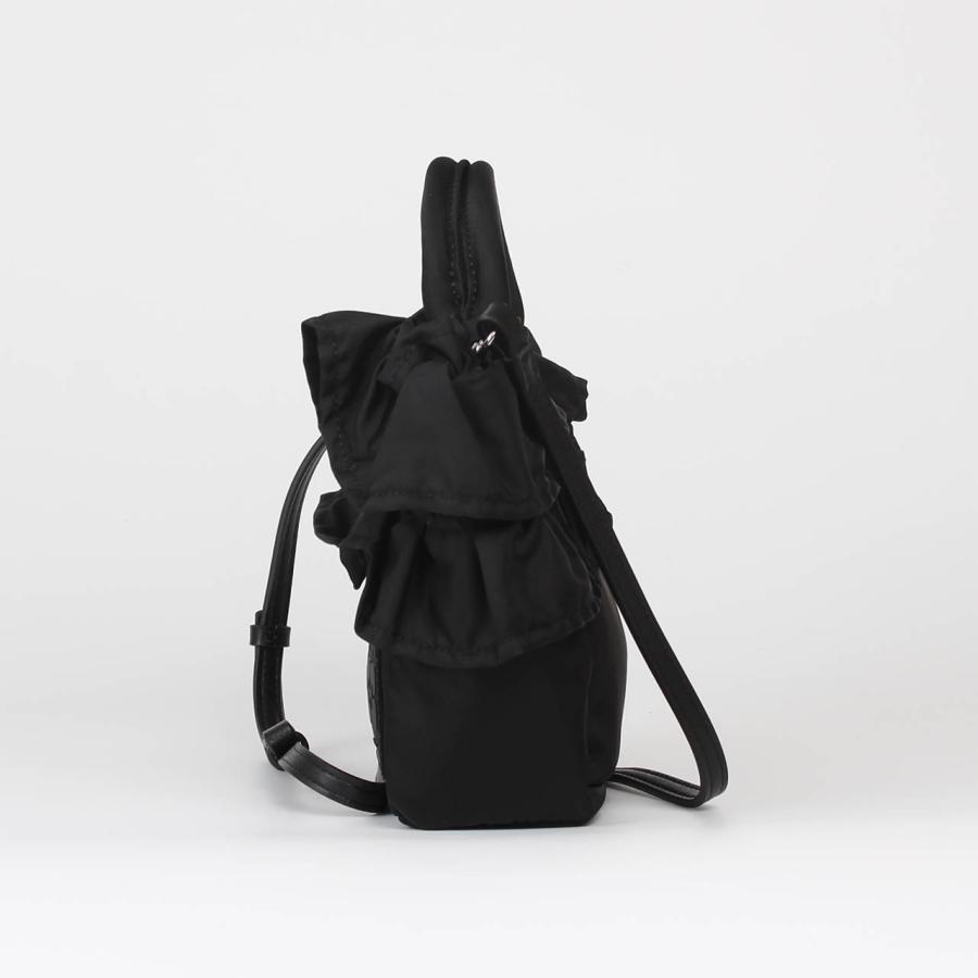 ガニー GANNI バッグ 2WAYハンド/ショルダーバッグ MINI RUFFLE TOTE レディース A7187の画像