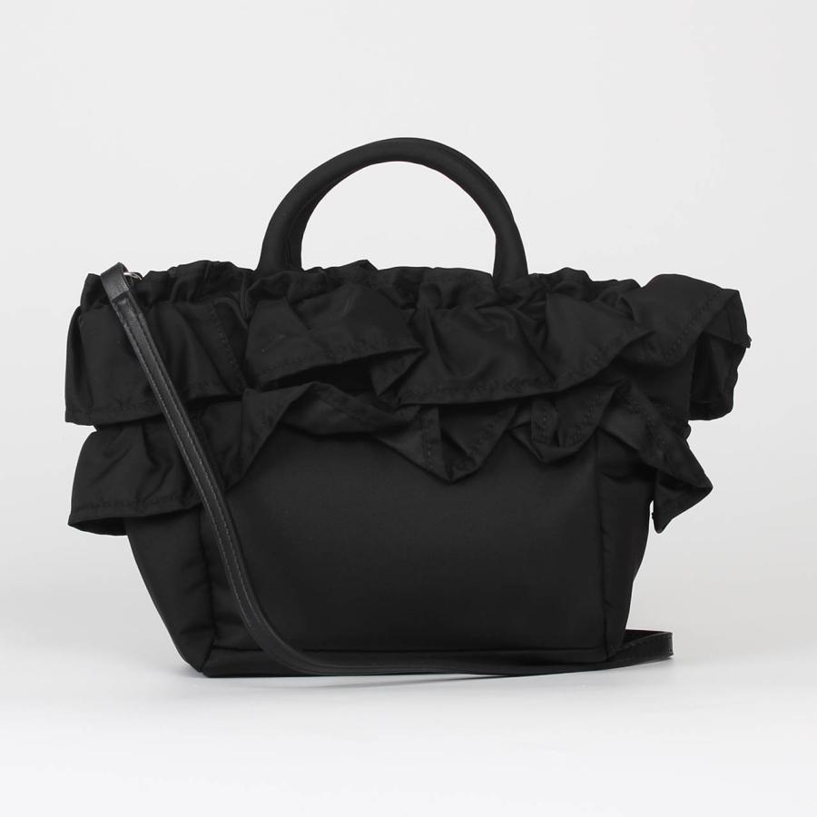 ガニー GANNI バッグ 2WAYハンド/ショルダーバッグ MINI RUFFLE TOTE レディース A7187の画像