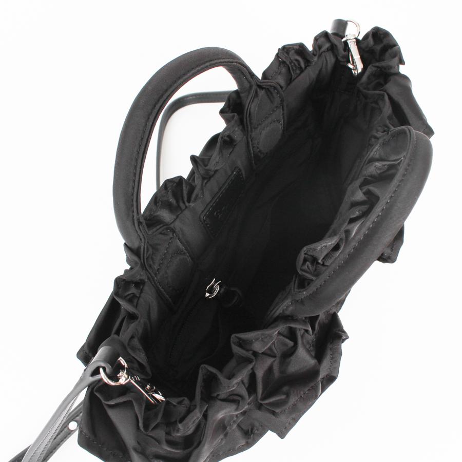ガニー GANNI バッグ 2WAYハンド/ショルダーバッグ MINI RUFFLE TOTE レディース A7187の画像