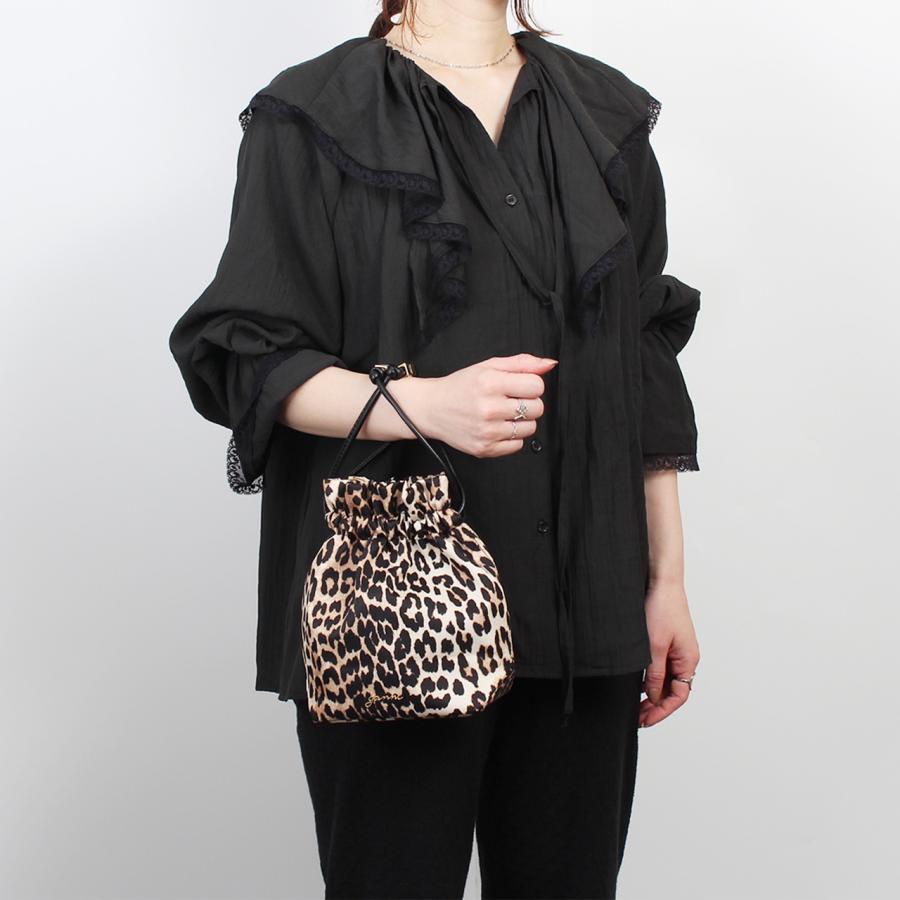 GANNI（ガニー） バッグ ハンドバッグ PRINTED BOU BUCKET POUCH