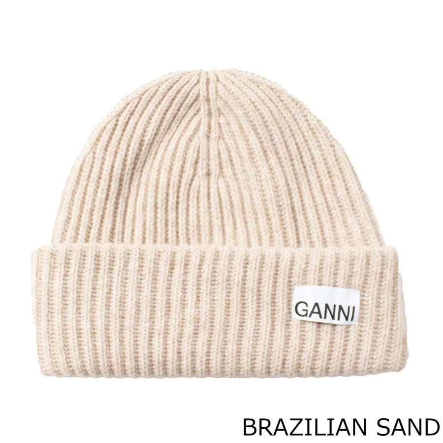 GANNI ガニー 帽子 レディース ニットキャップ ニット帽 GANNI ガニー 帽子 レディース ニットキャップ ニット帽