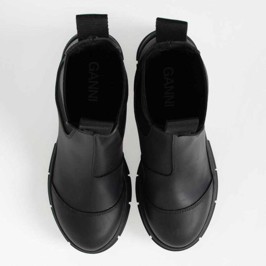 GANNI ショートブーツ GANNI ガニー レディース ショートブーツ RECYCLED RUBBER
