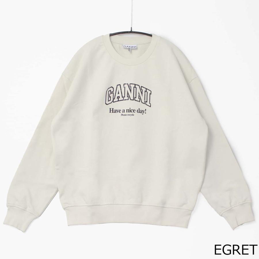GANNI ガニー レディース スウェット ISOLI OVERSIZED GANNI ガニー レディース スウェット ISOLI OVERSIZED