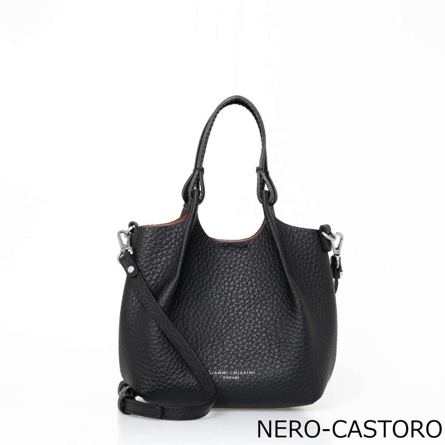 GIANNI CHIARINI/ジャンニキャリーニ ワンハンドルバッグ ブラック Black x Black｜GIANNI CHIARINI(ジャンニ キアリーニ) │ 公式通販