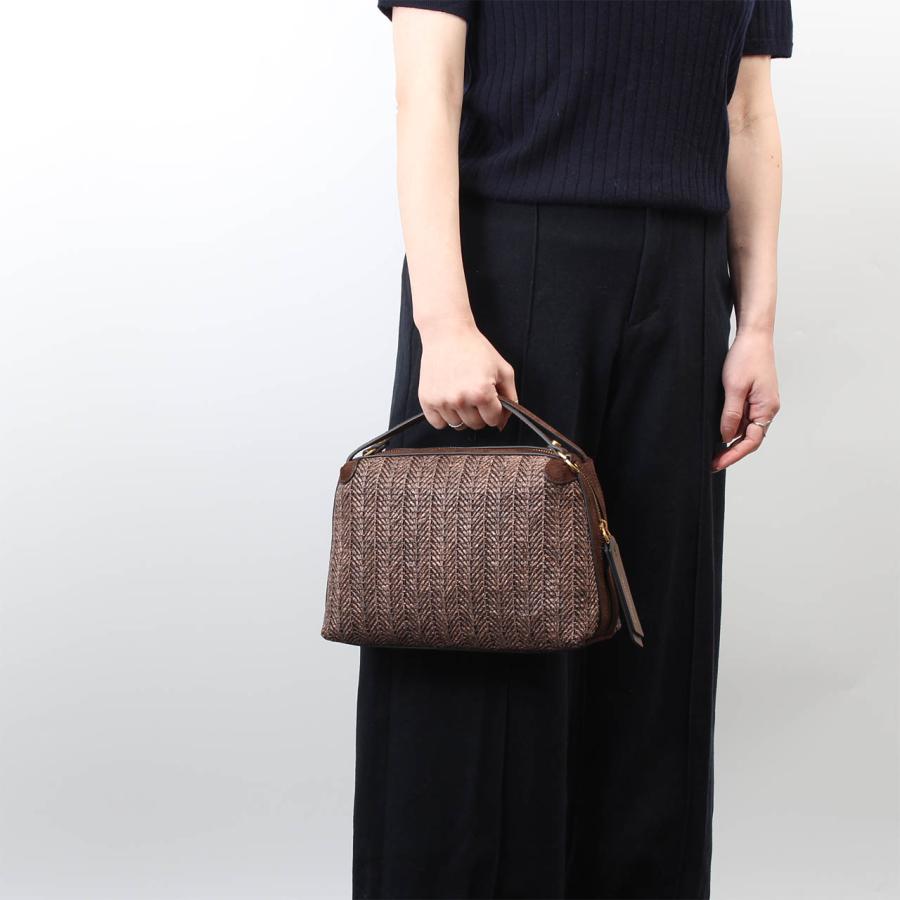 【極美品】GIANNI CHIARINI ビジネスバッグ ベージュ/ブラック　M GIANNI CHIARINI（ジャンニ キアリーニ） 並行輸入 ショルダーバッグ