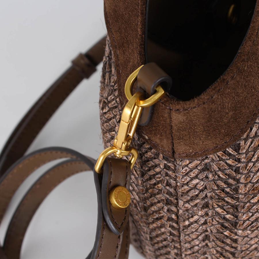 【美品】  GIANNI CHIARINI / ジャンニキャリーニ | イタリア製 2Way レザー パイソン パターン ハンド ショルダー バッグ 保存袋付き | グレー | レディース 美品】 GIANNI CHIARINI / ジャンニキャリーニ | イタリア製 2Way