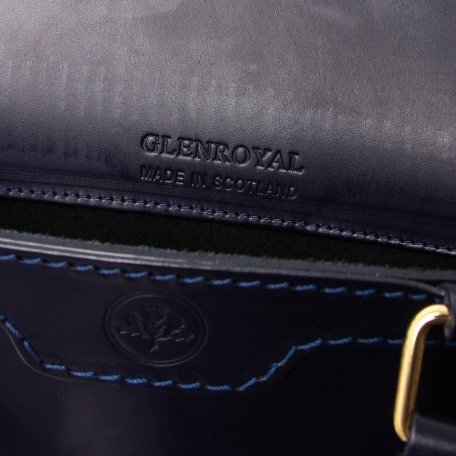 グレンロイヤル GLENROYAL バッグ メンズ ブリーフケース ネイビー 2 HANDLE ZIP CASE 2ハンドルジップケース  02-5225 DARK BLUE