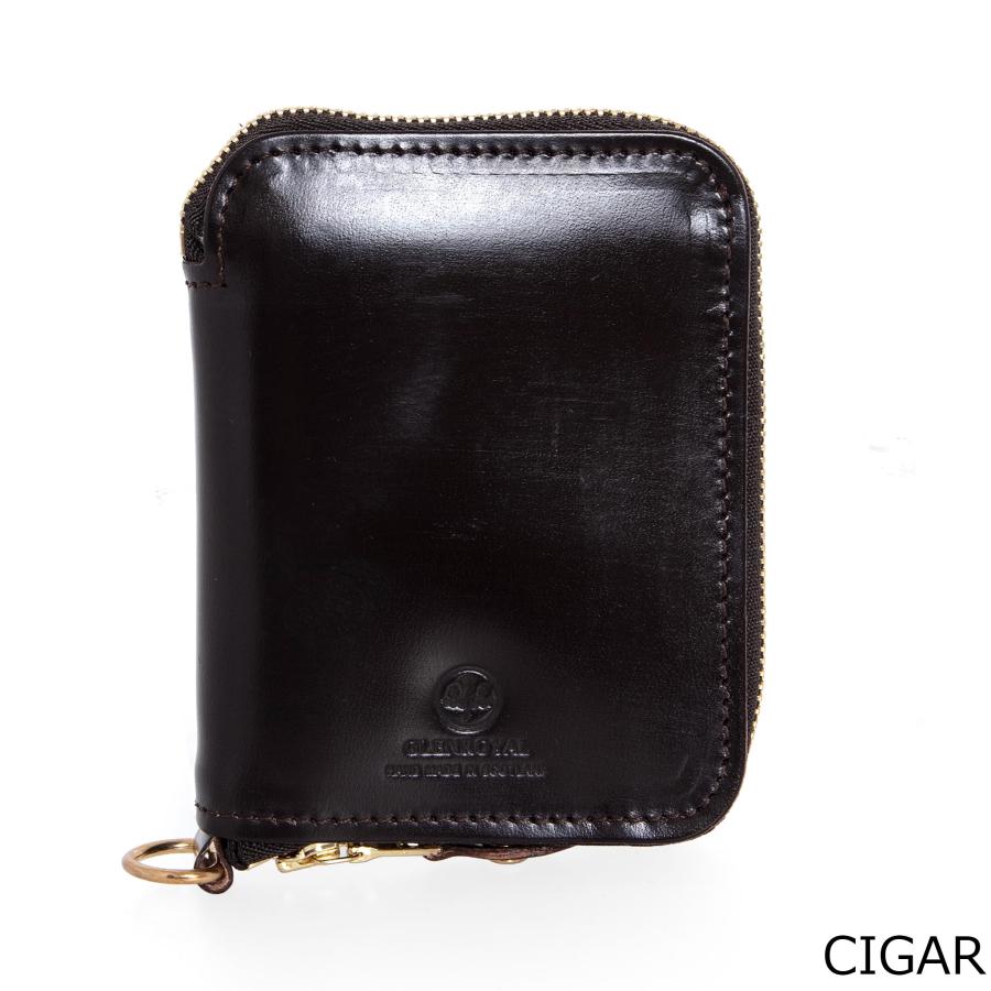 グレンロイヤル GLENROYAL 財布 メンズ レディース ラウンドファスナー二つ折り財布 ZIP AROUND SMALL WALLET 03-5866｜chgardens｜02