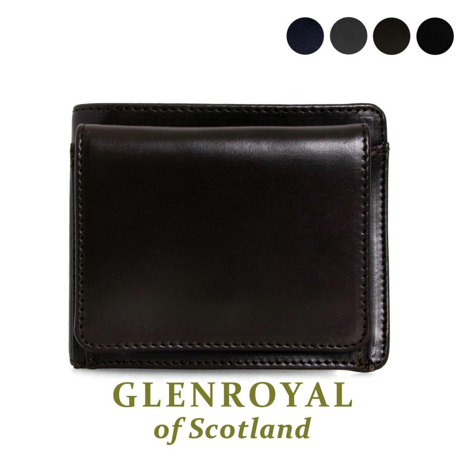 グレンロイヤル GLENROYAL 財布 メンズ レディース 二つ折り財布（小銭入れ付き） NEW SMALL WALLET 03-6007 :  glr-slg0042 : ChelseagardensUK - 通販 - Yahoo!ショッピング