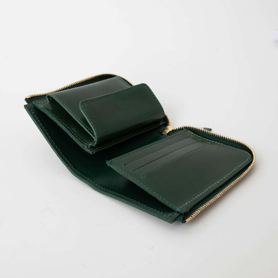 GLENROYAL グレンロイヤル 財布 二つ折り財布 SMALL ZIP WALLET メンズ