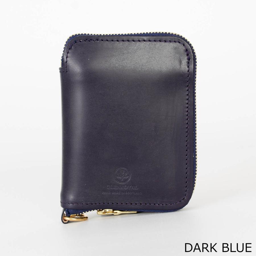 グレンロイヤル GLENROYAL 財布 ラウンドファスナー二つ折り財布 SMALL ZIP WALLET スモールジップウォレット メンズ レディース 03-5814の画像