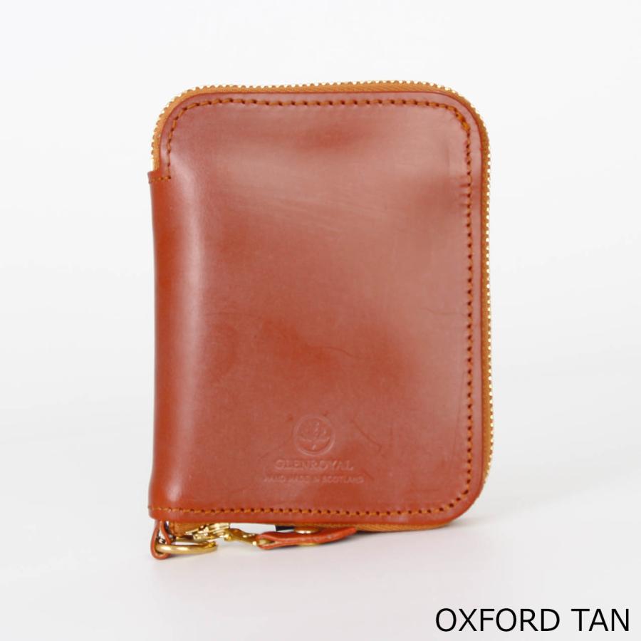 グレンロイヤル GLENROYAL 財布 ラウンドファスナー二つ折り財布 SMALL ZIP WALLET スモールジップウォレット メンズ レディース 03-5814の画像