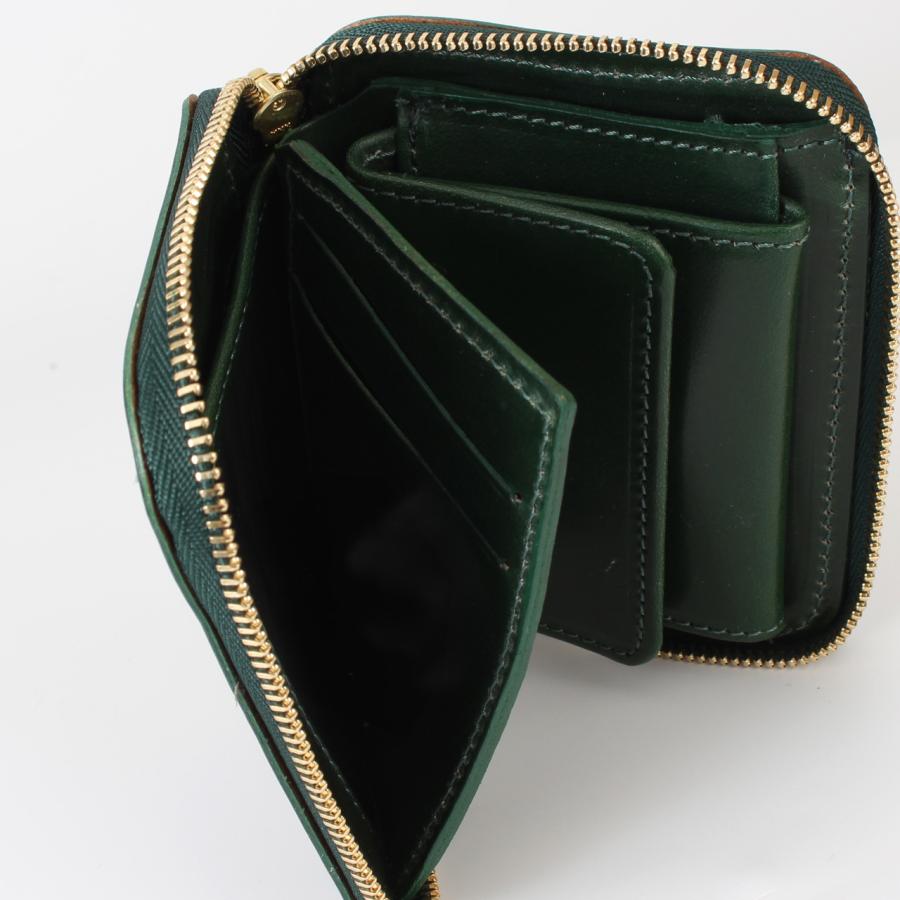 そら豆グレンロイヤル GLENROYA 財布 ラウンドファスナ二つ折り財布 GLENROYAL グレンロイヤル 財布 ラウンドファスナー二つ折り財布 SMALL