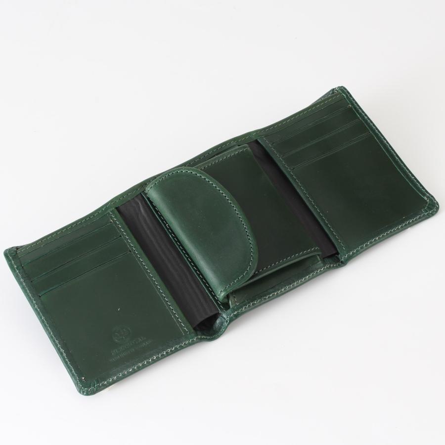 GLEN 3つ折り財布 グリーン GLENROYAL（グレンロイヤル） 財布 三つ折り財布 GRACE COLLECTION
