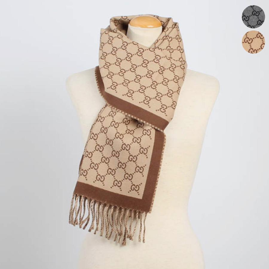 GUCCI（グッチ） マフラー GG WOOL SCARF / WOOL JACQUARD SCARF GG