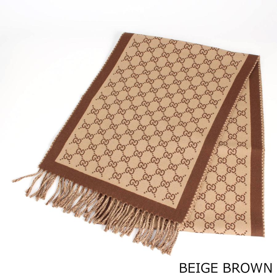 GUCCI（グッチ） マフラー GG WOOL SCARF / WOOL JACQUARD SCARF GG