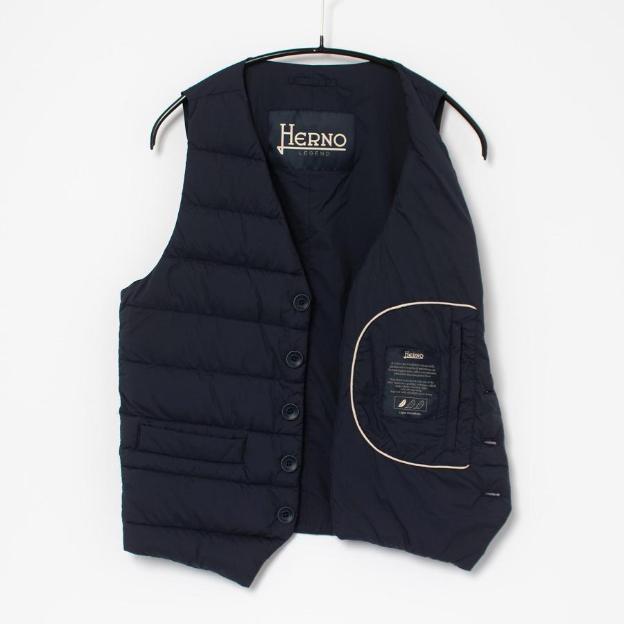 HERNO ヘルノ メンズ ダウンベスト ジレ LEGEND WAISTCOAT HERNO ヘルノ メンズ ダウンベスト ジレ LEGEND WAISTCOAT