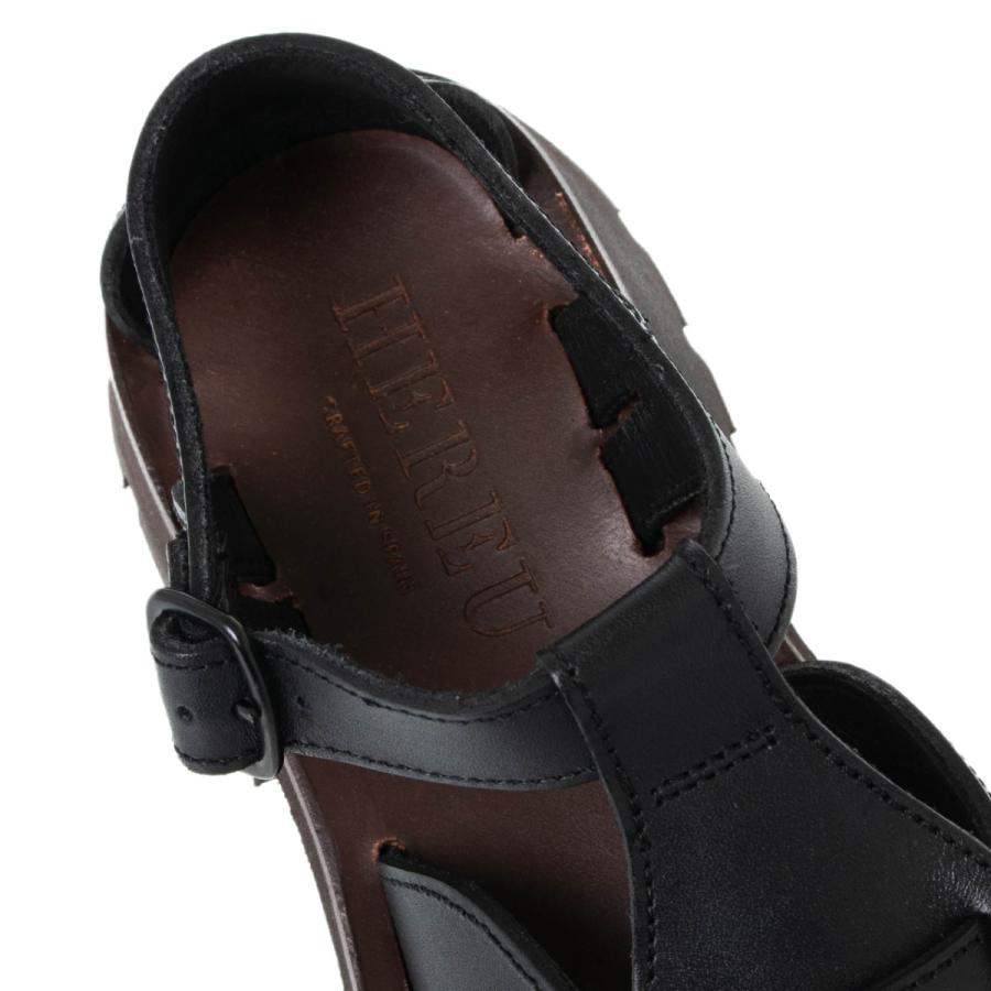 【関税込み】HEREU ブラック Pesca Sport Grainy サンダル PESCA SPORT - Men's Fisherman Sandal – Hereu Studio