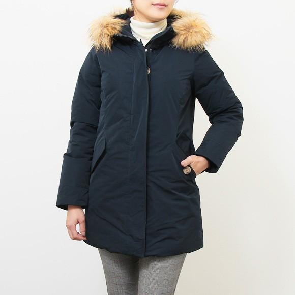 エトレゴ HETREGO レディース ダウンコート ダークネイビー VALLEY 19 8H670M RACOON FUR NTE DARK NAVY｜chgardens｜02