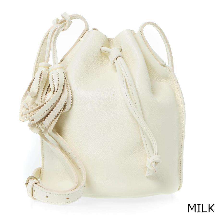 イルビゾンテ IL BISONTE バッグ レディース ショルダーバッグ CLASSIC STIBBERT BUCKET BAG SMALL (Sサイズ) A2601 BBU006 PV0001｜chgardens｜06