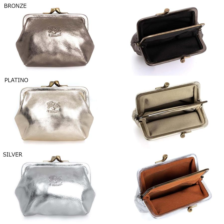 IL BISONTE イルビゾンテ 財布 がま口 コインケース CLASSIC