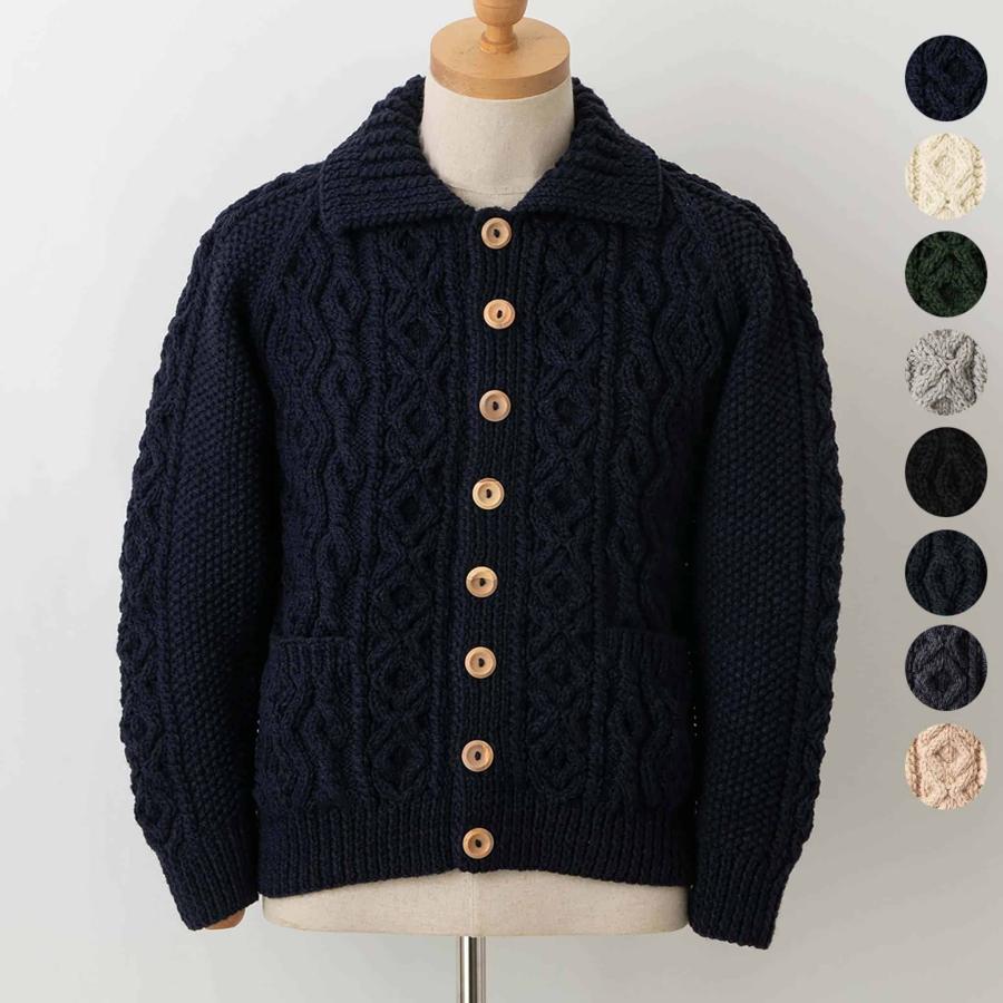 インバーアラン INVERALLAN メンズ レディース 長袖ニットカーディガン ARAN LUMBER CARDIGAN 3A :  iva-rtw0002 : ChelseagardensUK - 通販 - Yahoo!ショッピング