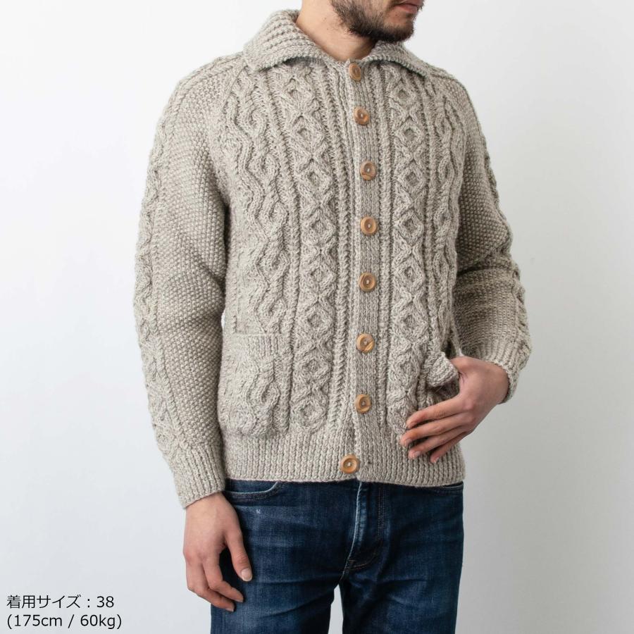 INVERALLAN インバーアラン 長袖ニットカーディガン SHETLAND INVERALLAN インバーアラン 長袖ニットカーディガン SHETLAND