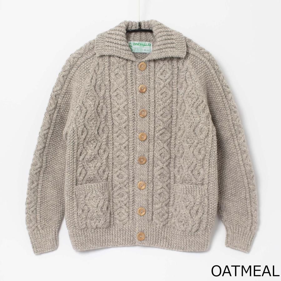 INVERALLAN インバーアラン 長袖ニットカーディガン SHETLAND INVERALLAN インバーアラン 長袖ニットカーディガン SHETLAND