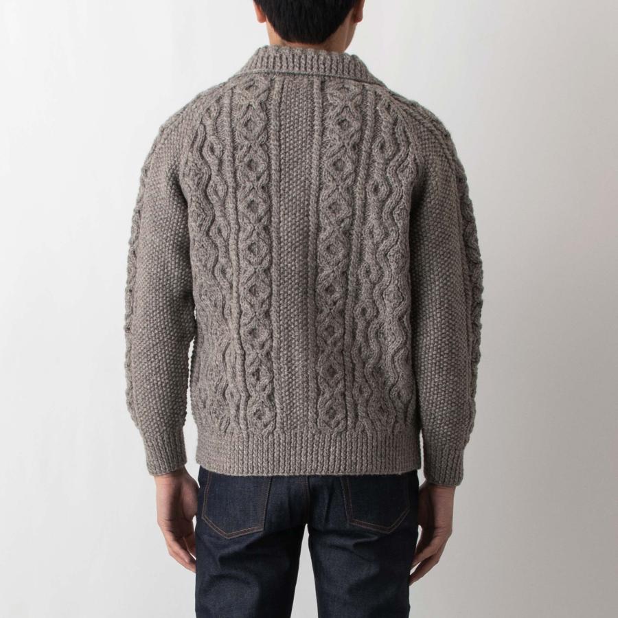INVERALLAN インバーアラン 長袖ニットカーディガン SHETLAND INVERALLAN インバーアラン 長袖ニットカーディガン SHETLAND